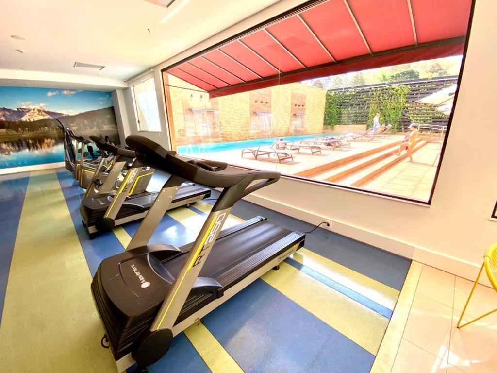 Flat Completo Com Servicos Em Hotel 5 Estrelas Рибейран-Прету Экстерьер фото
